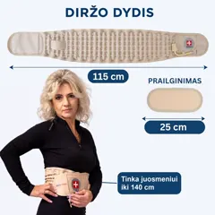 Neurogena Plus seljavöö dekompressiooniga – pilt 3